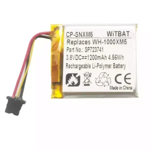 耳機 電池 適用於 Sony WH-1000XM5,WF-1000XM5