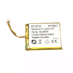 耳機 電池 適用於 Logitech G733,G735,533-000181