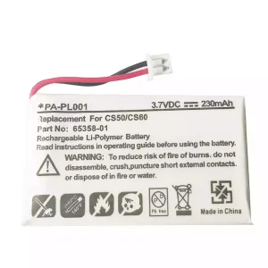 耳機 電池 適用於 Plantronics AHB402035PLT,64327-01,65358-01,64399-01