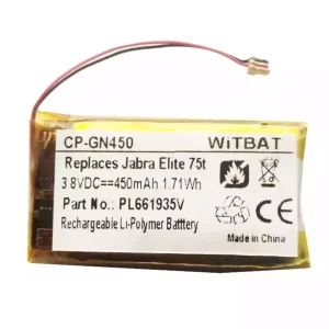 耳機 電池 適用於 Jabra AHB651935HPJ