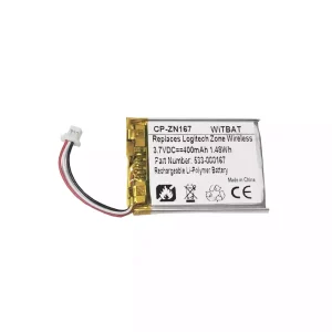 耳機 電池 適用於 Logitech 533-000167