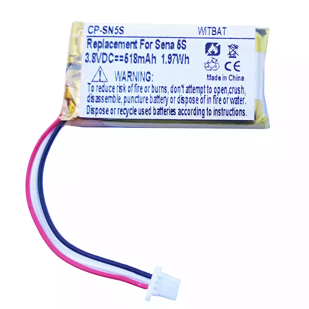 耳機 電池 適用於 Sena 5S SP77,XK602234