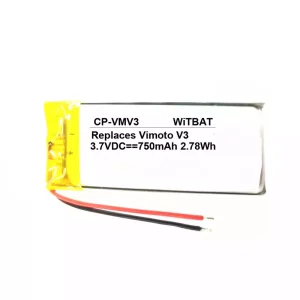耳機 電池 適用於 Vimoto V3,V6