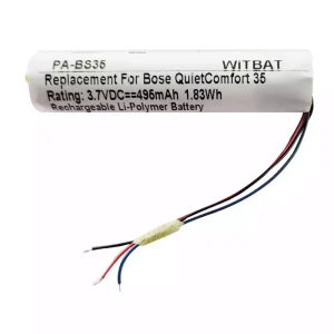 耳機 電池 適用於 BOSE QuietComfort 45,QC45,QuietComfort QC35 & QC35 II