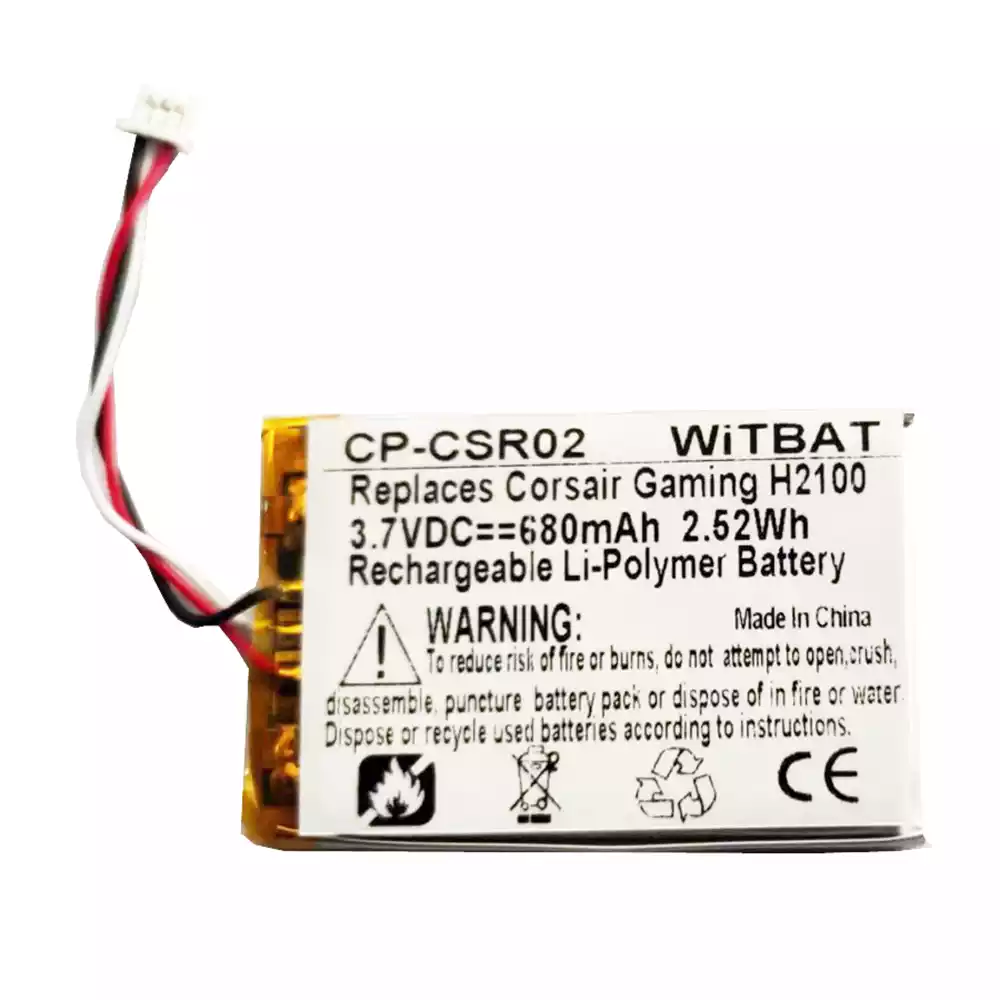耳機 電池 適用於 Corsair Gaming H2100