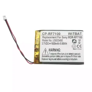耳機 電池 適用於 Sony BP-HP1200,MDR-DS7000,MDR-RF7000,MDR-RF7100 SL00131-1