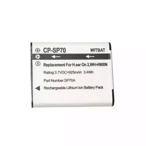 耳機 電池 適用於 Sony NP-SP70,SP70A,SP70B