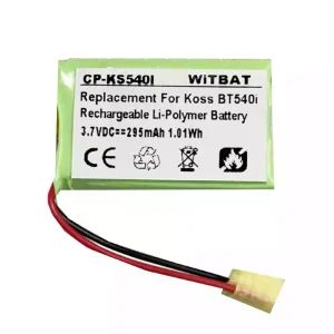 耳機 電池 適用於 Koss KPH7 Wireless,Koss BT540i