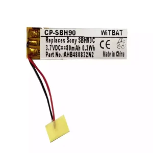 耳機 電池 適用於 Sony SBH90C,SBH82D,AHB480832N2