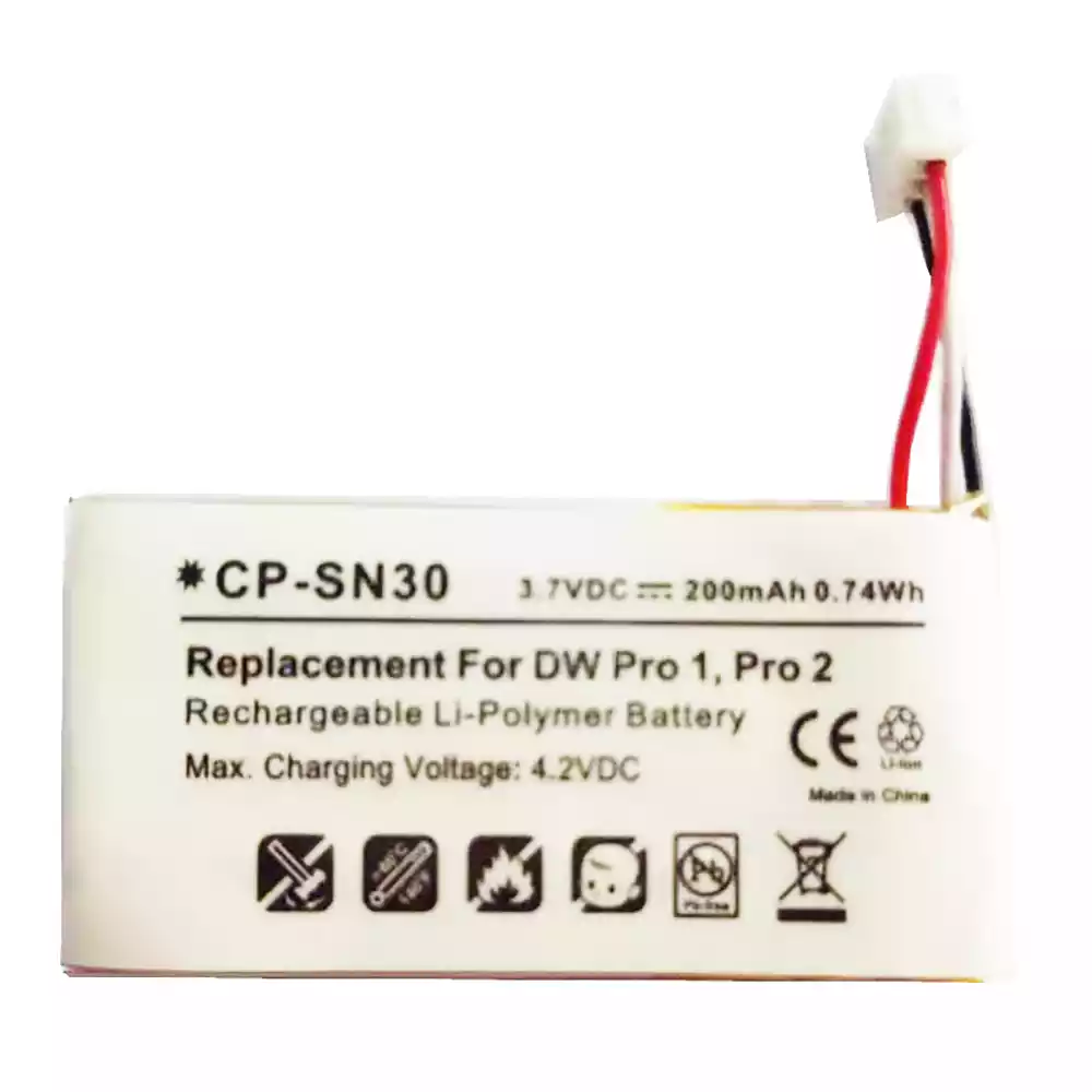 耳機 電池 適用於 504374 for Sennheiser DW Pro1 DW Pro2, SD Pro1 SD Pro2,504374