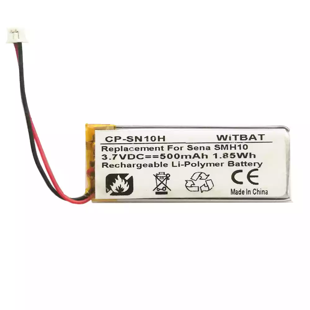 耳機 電池 適用於 Sena SMH10,SMH10R,SMH10D,SMH10-11,SMH10-A,602248