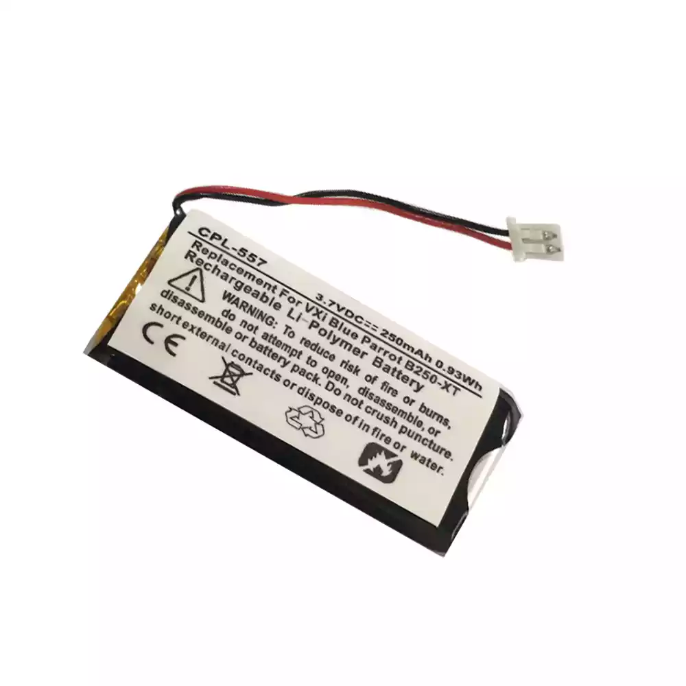 耳機 電池 適用於 VXi Blue Parrot PL602030,PA-B250XT,052030,502030