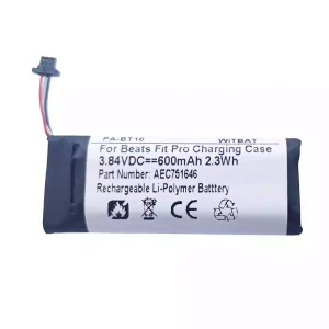 耳機 電池 適用於 Beats Fit Pro 充電盒,AEC751646