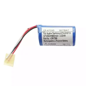 耳機 電池 適用於 Audio-Technica ATH-CK3TW 充電盒,ICR17280