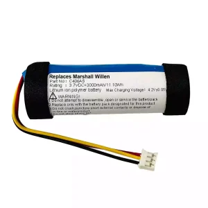 音箱 電池 適用於 Marshall Willen,C406A5