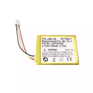 音箱 電池 適用於 JBL GO 3,GSP383562
