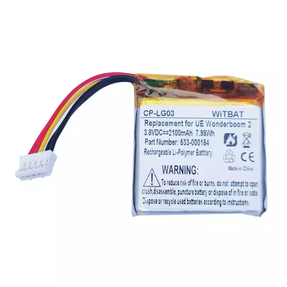 音箱 電池 適用於 Ultimate Ears Wonderboom,984-000851,984-000839,533-000154,AEC944643