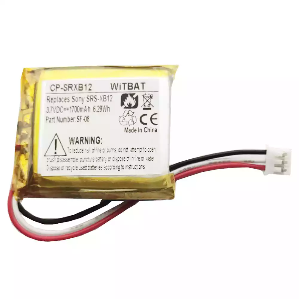 音箱 電池 適用於 Sony SRS-XB10,SRS-XB12,SRS-XB13,SF-08,SP943640