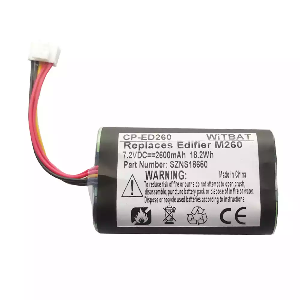 音箱 電池 適用於 Edifier M230 M260 M380,SZNS18650