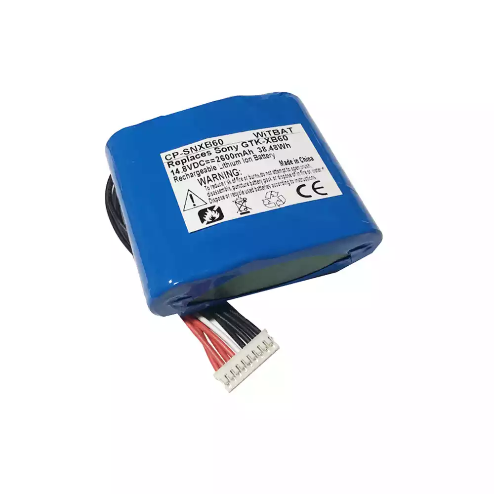 音箱 電池 適用於 Sony GTK-XB60,LIP4160HEPC
