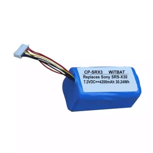 音箱 電池 適用於 Sony SRS-X30,SRS-XB3,SRS-XB30,ID659