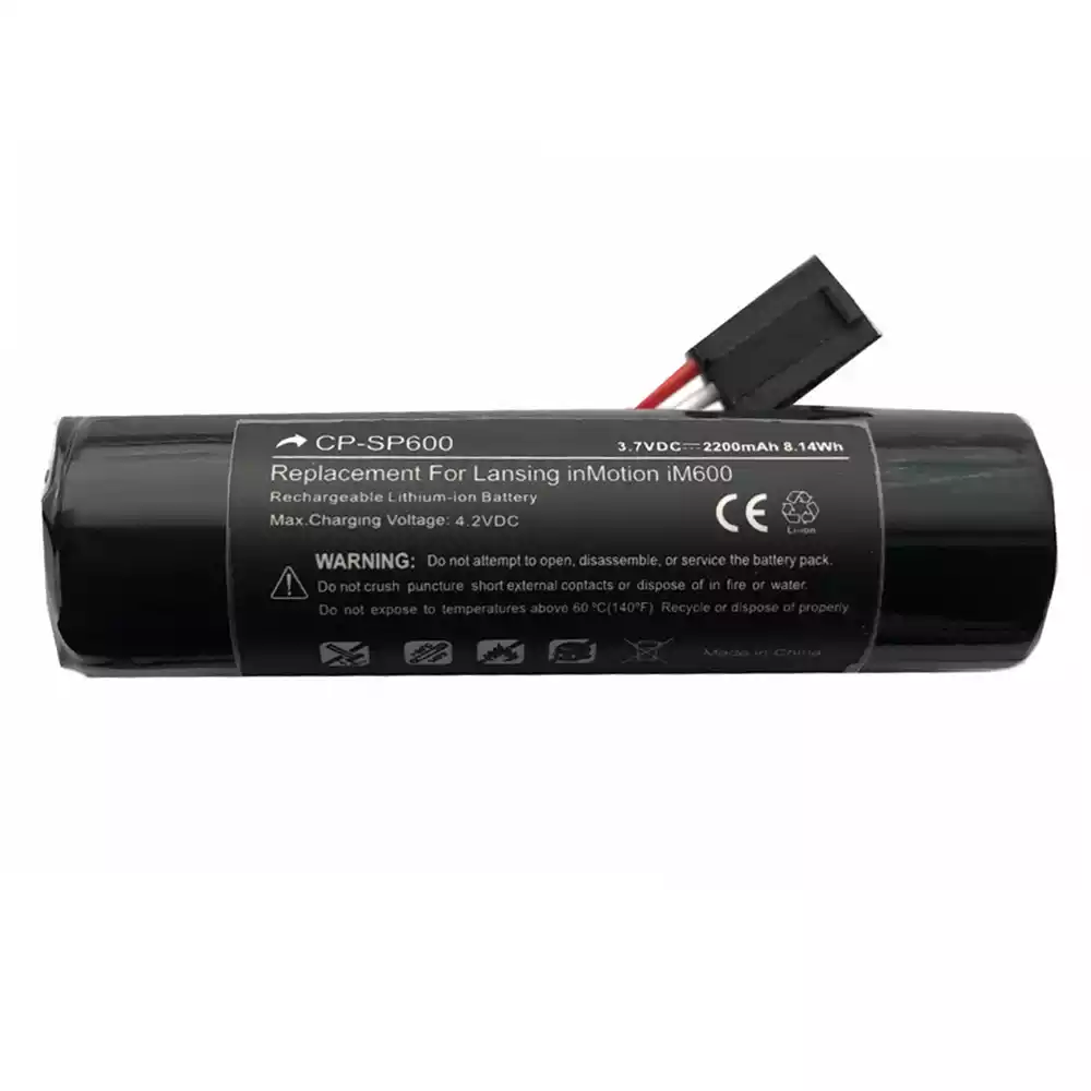 音箱 電池 適用於 Altec Lansing IM600,MCR18650