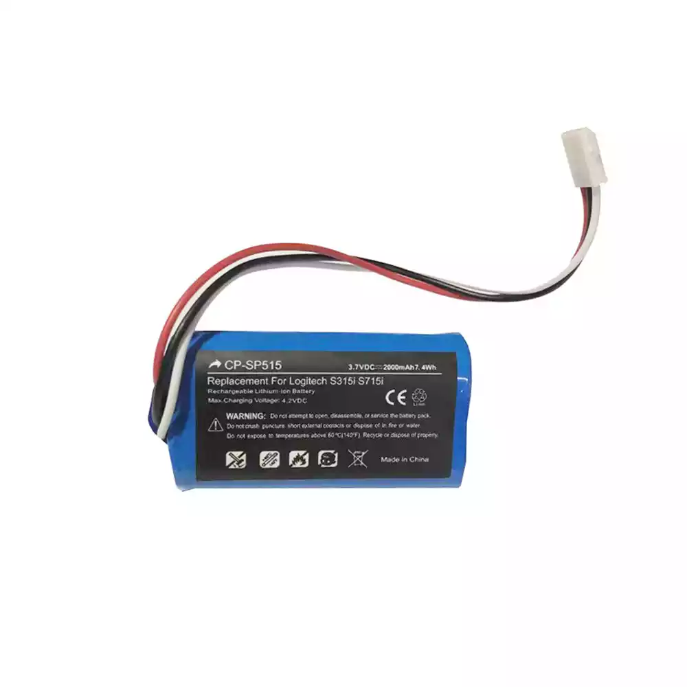 音箱 電池 適用於 Logitech S315i,S715i,Z515,180AAHC3TMX