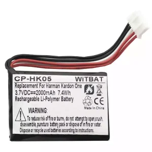 音箱 電池 適用於 Harman Kardon One,Flip 2 (2014),PR-652954