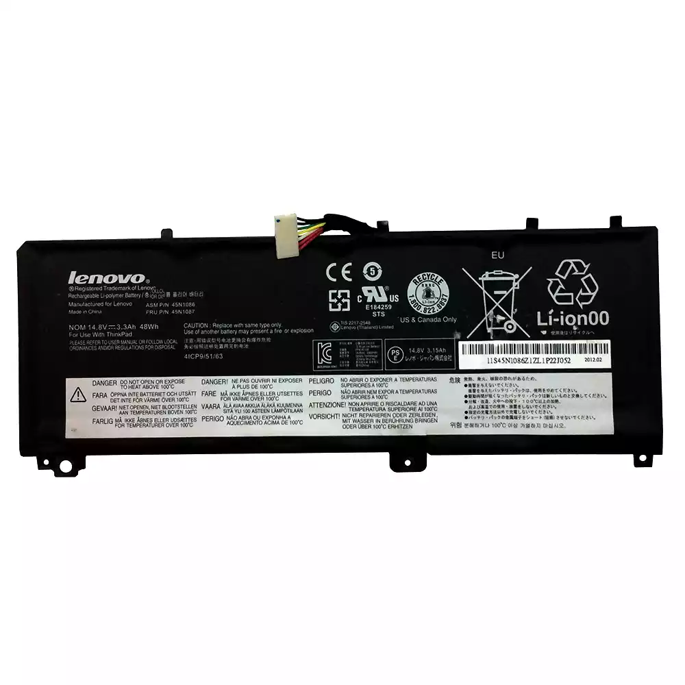 筆電 電池 適用於 [LENOVO]聯想 45N1086，45N1087