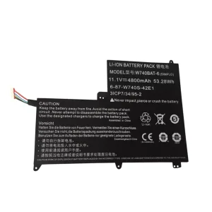筆電 電池 適用於 Terrans Force X411