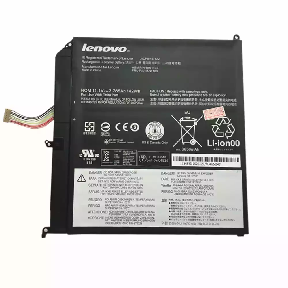 筆電 電池 適用於 [LENOVO]聯想 45N1102,45N1103