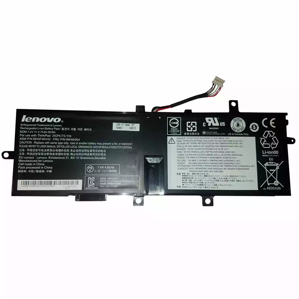 筆電 電池 適用於 [LENOVO]聯想 00HW004,SB10F46442