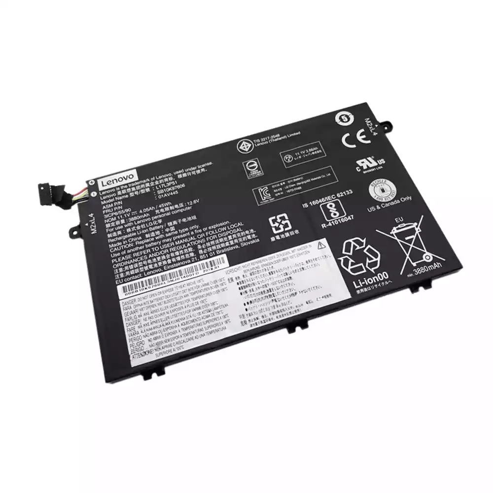筆電 電池 適用於 [LENOVO]聯想 01AV466,SB10K97613