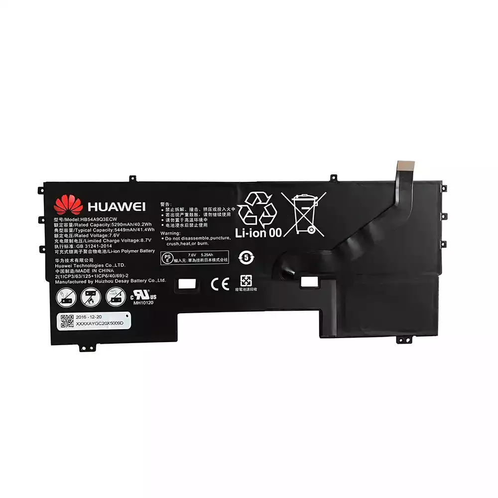 筆電 電池 適用於 [HUAWEI]華為 HB54A9Q3ECW