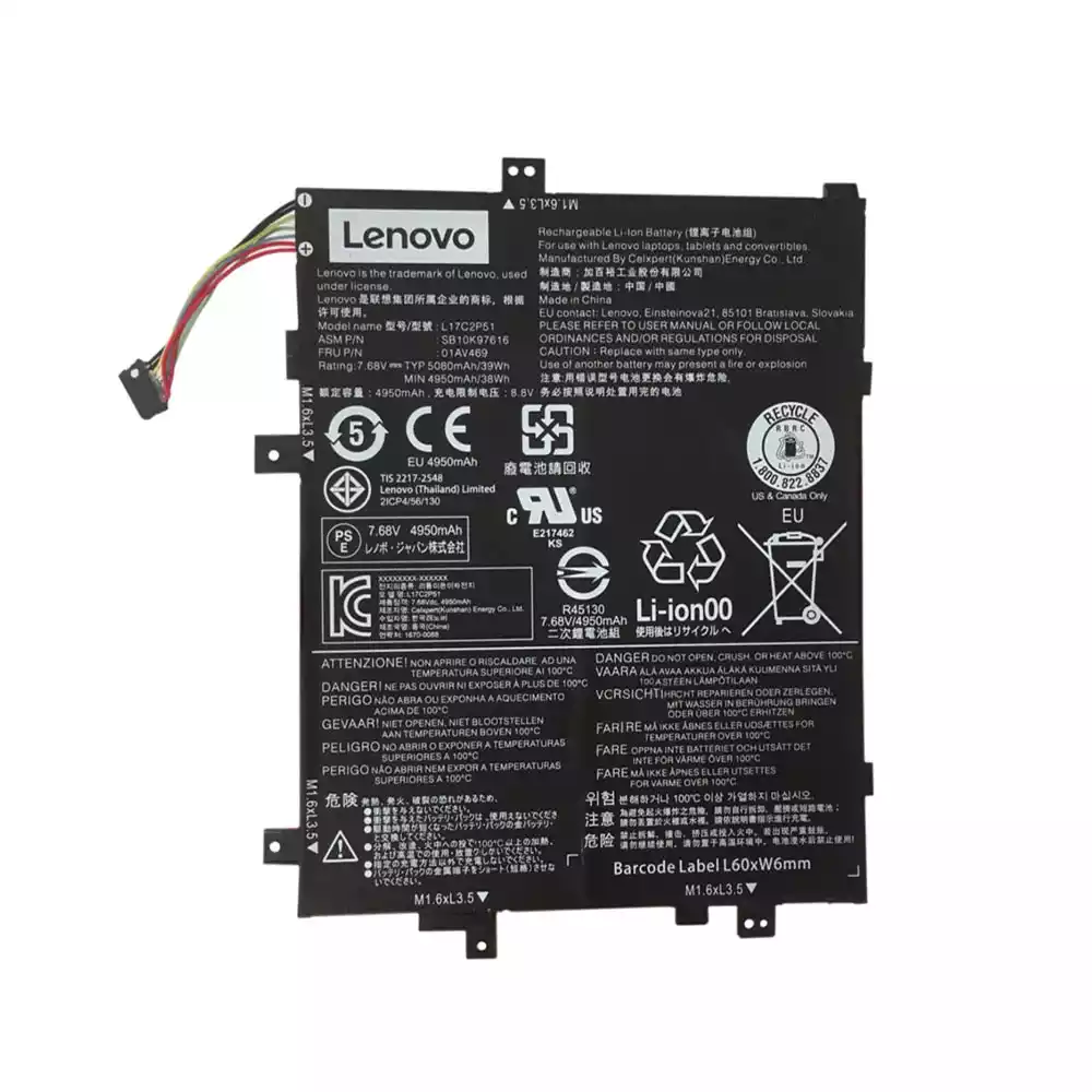 筆電 電池 適用於 [LENOVO]聯想 01AV469,SB10K97616