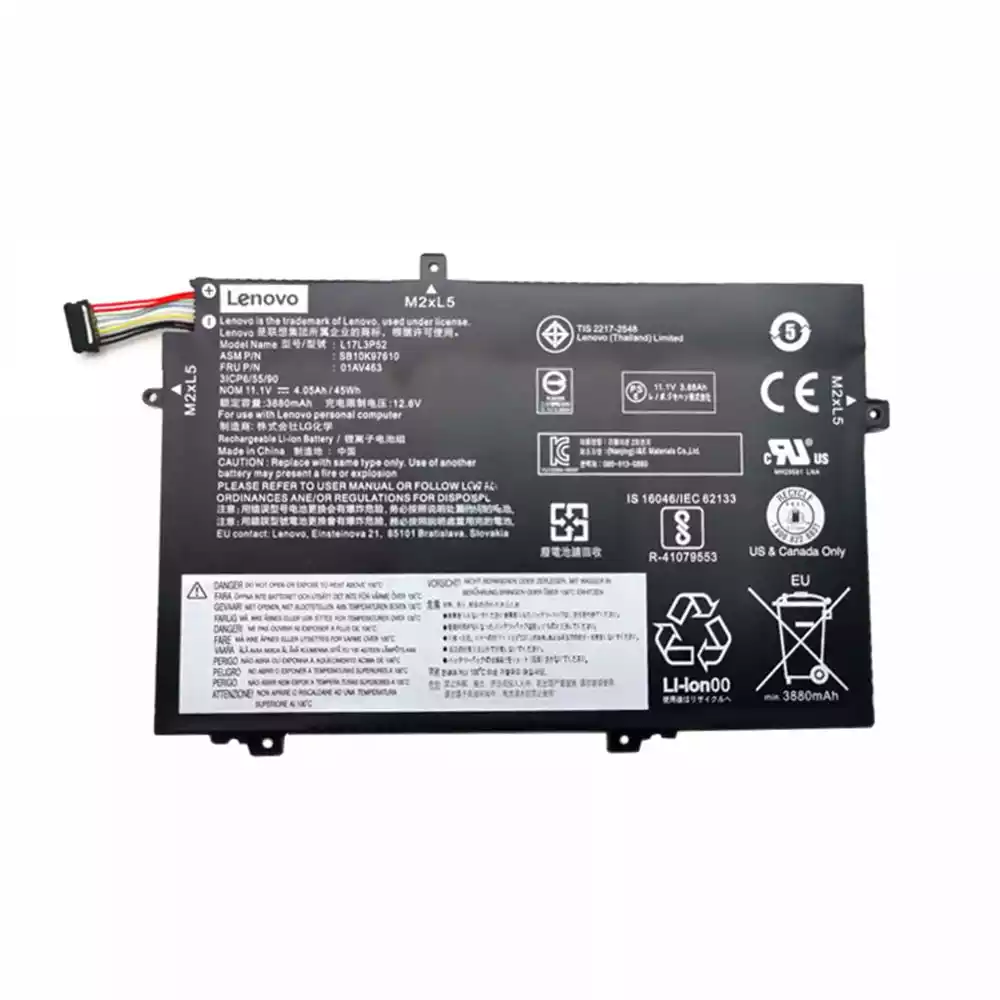 筆電 電池 適用於 [LENOVO]聯想 01AV463,SB10K97610