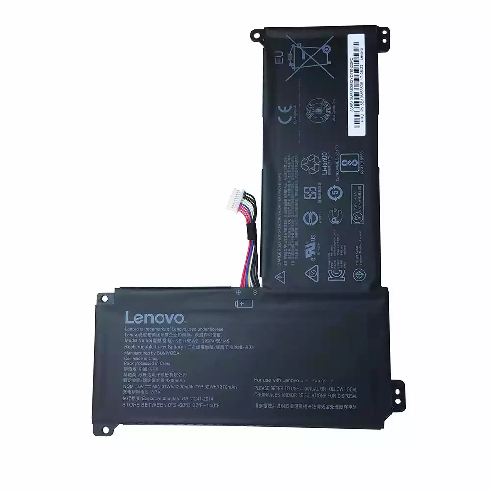 筆電 電池 適用於 [LENOVO]聯想 0813004,NE116BW2