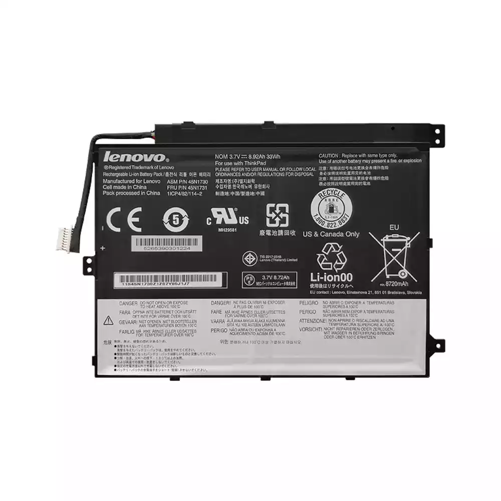 筆電 電池 適用於 [LENOVO]聯想 45N1727,45N1728,45N1729,45N1730,45N1731,45N1733