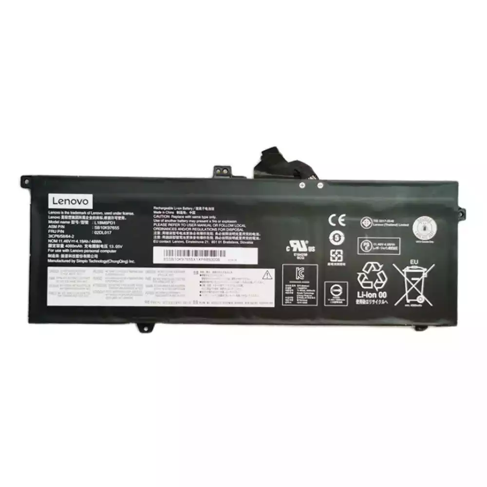 筆電 電池 適用於 [LENOVO]聯想 02DL017 02DL018 02DL019 02DL020,SB10K97655
