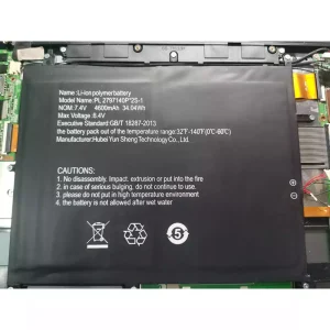 筆電 電池 適用於 PL2797140P*2S-1 odys winbook 13