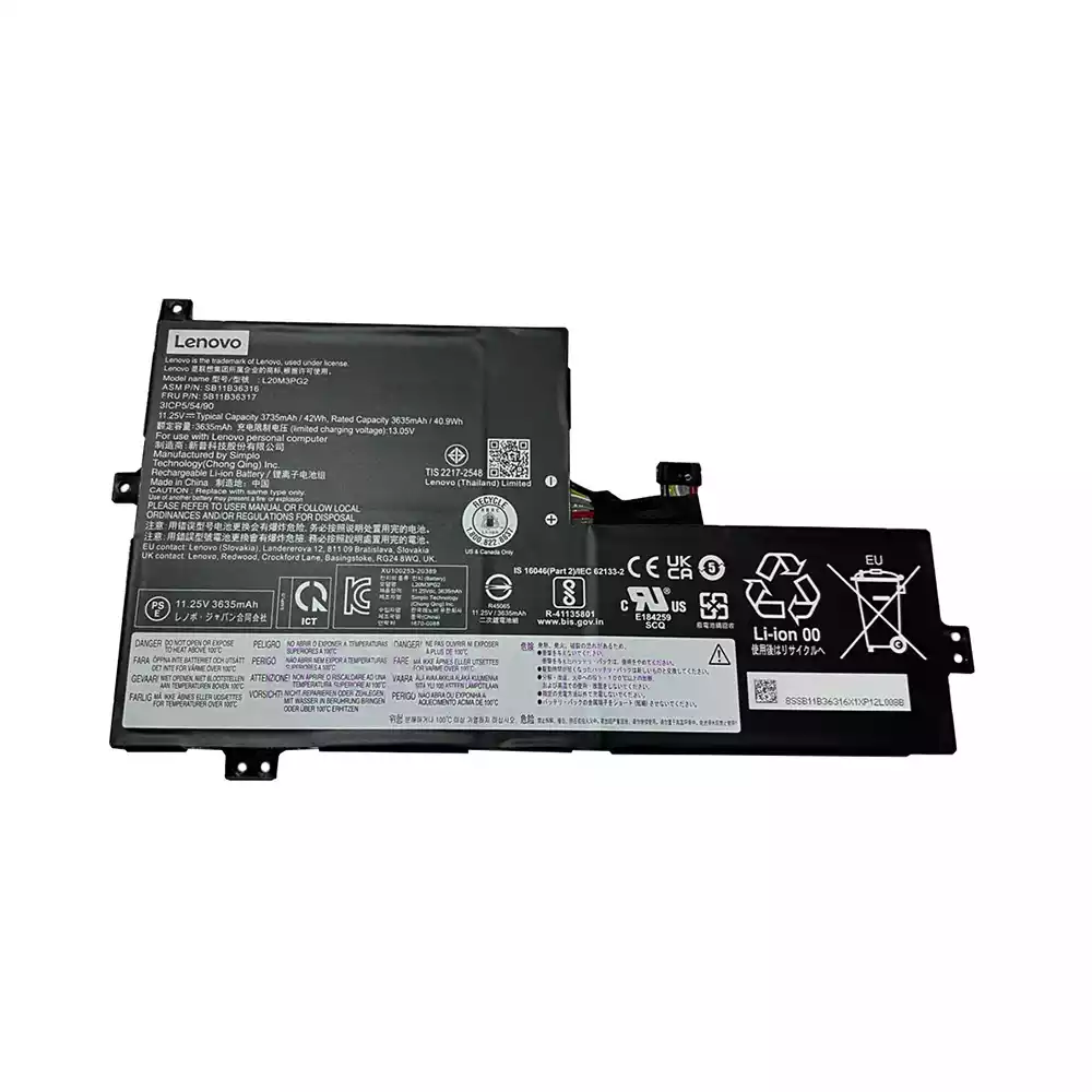 筆電 電池 適用於 [LENOVO]聯想 500e Chromebook Gen 3,SB11B36299 5B11B36319