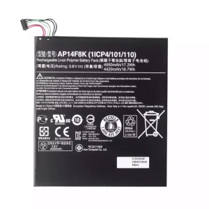 平板電腦 電池 [ACER]宏基 AP14F8K