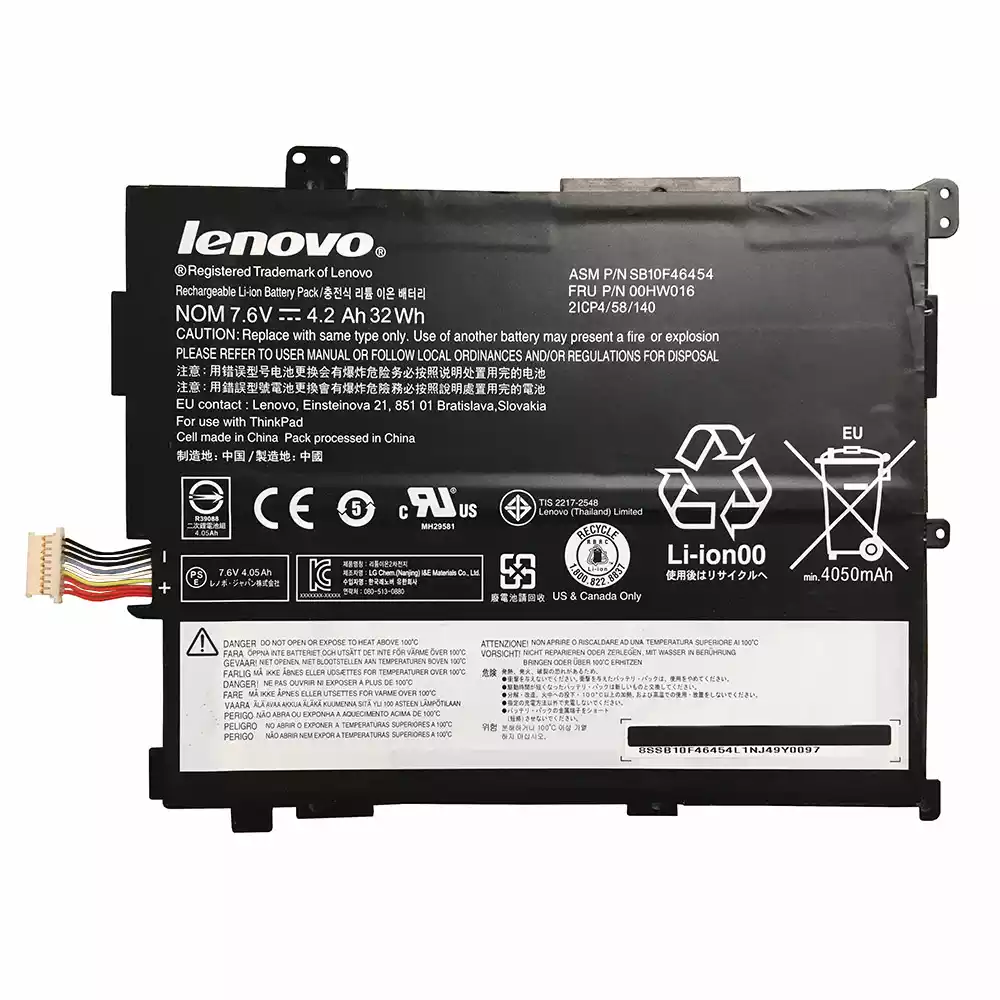 平板電腦 電池 [LENOVO]聯想 SB10F46454,00HW016