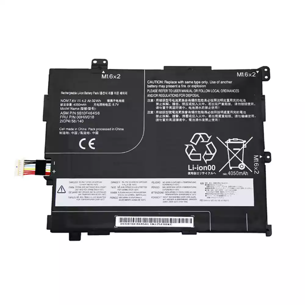 平板電腦 電池 [LENOVO]聯想 SB10F46456 00HW018,ThinkPad 10 2nd