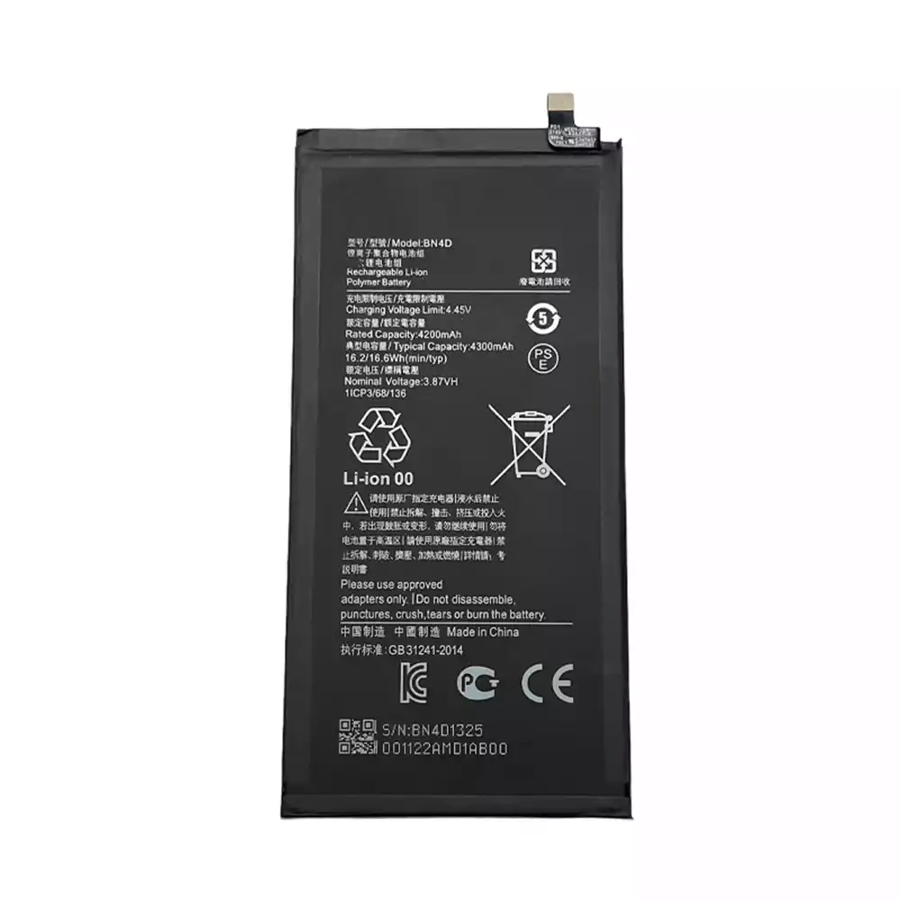 平板電腦 電池 XIAOMI BN4D,MI pad 5 pro