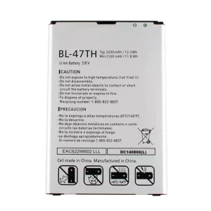 全新電池 BL-47TH 適用於 LG Optimus G PRO 2,F350,F350K,F350S,F350L,D837,D838,VS880
