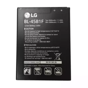 全新電池 BL-45B1F 適用於 LG V10,H900,H901,VS990,LS775,Stylo2,F600S,F600K,F600L
