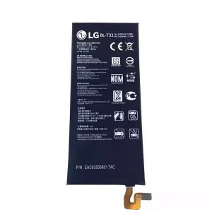 全新電池 BL-T33 適用於 LG Q6,G6mini,M700A,M700AN,M700DSK,M700N