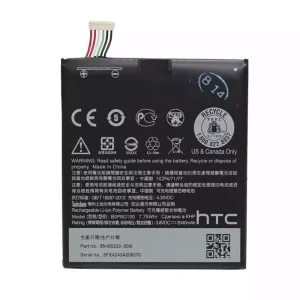 全新電池 B0P9O100 適用於 HTC Desire 610