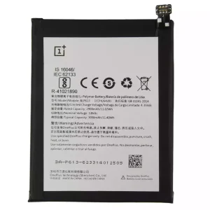 全新電池 BLP613 適用於 OnePlus 3